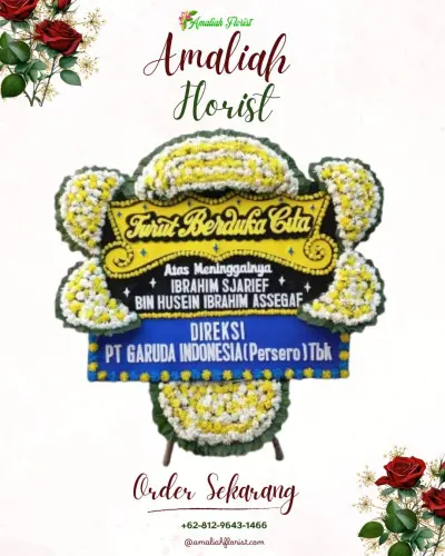 Papan Bunga Duka di Padaluyu