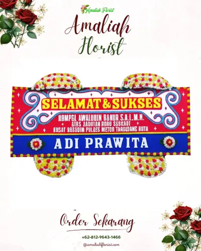 Karangan Bunga Ucapan Selamat di Padaluyu